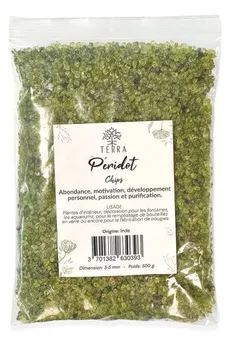 Chipsy z Naturalnego Perydotu A+ 1-4mm 500g