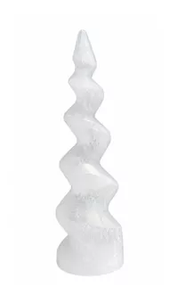 Spiralna Wieża z Selenitu 14cm 200g