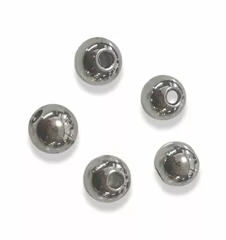 Srebrne kulki dystansowe ze stali nierdzewnej 8 mm x 50