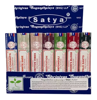 Display 7 Perfum 42 opakowania 15gr Satya