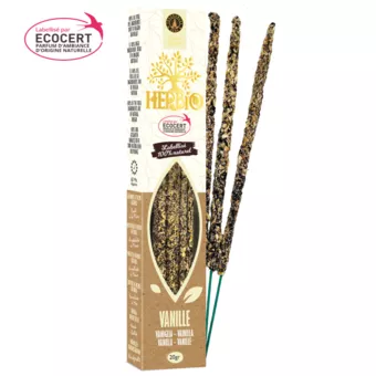 Kadzidło Smudge Ecocert Herbio Wanilia 20g