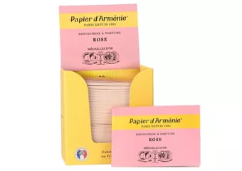 Papier ormiański z różą x30