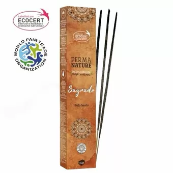 Perma Nature Sagrado Palo Santo Certyfikat Ecocert-Fair Trade 15g