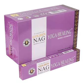 Kadzidełka Vijayshree Golden Nag Yoga Healing 15g