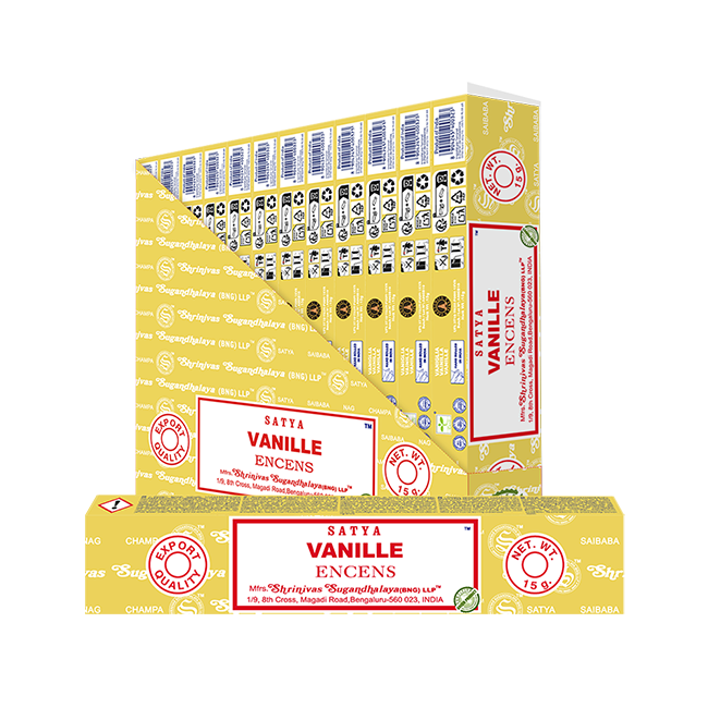 kadzidło i Kadzidełka Satya Wanilia 15g