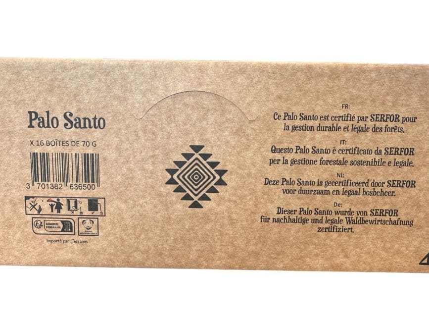 kadzidło i Display 16 x pudełka Palo Santo pałeczki 70g|pl