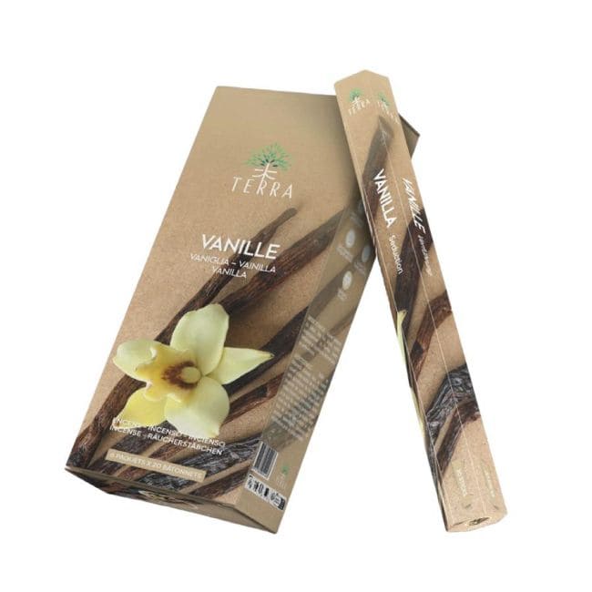 kadzidło i Kadzidło Terra Vanilla hexa bez węgla drzewnego 30gr