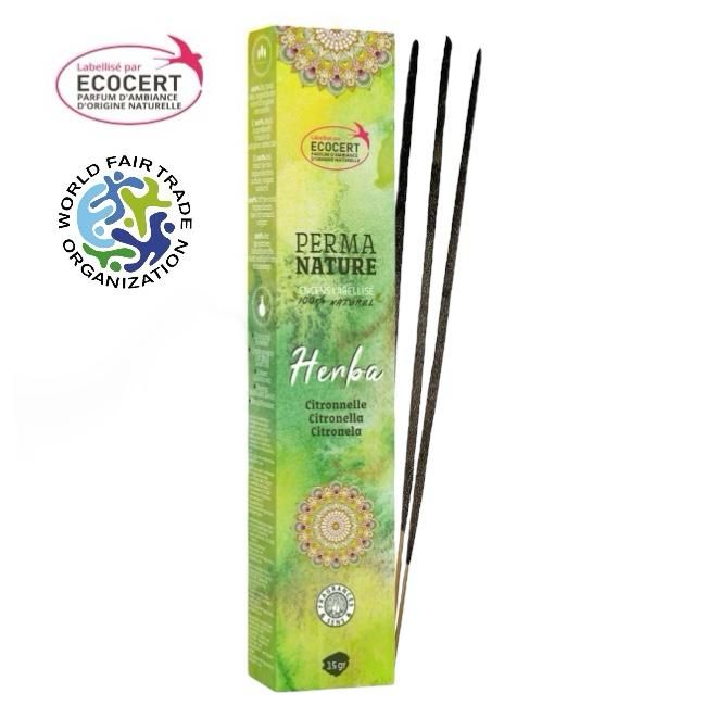 Perma Nature Herba Lemongrass Ecocert-certyfikat Fair Trade 15g