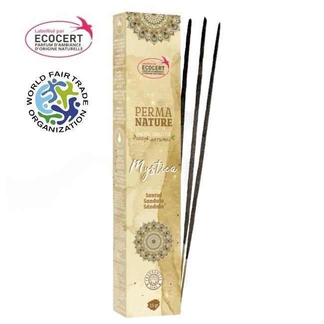 Perma Nature Mystica Sandalwood, certyfikat Ecocert-Fair Trade, 15 g