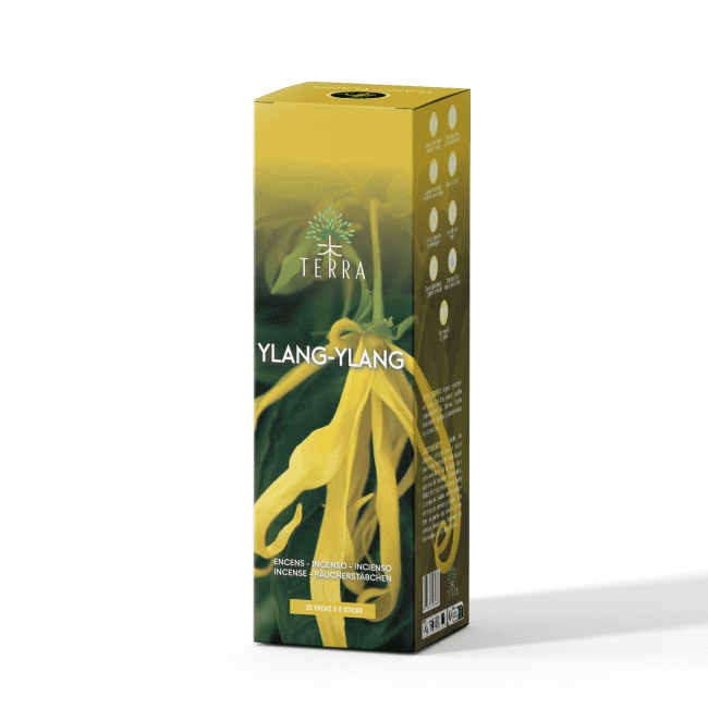 Kadzidło Terra Ylang-Ylang bez węgla drzewnego 12gr