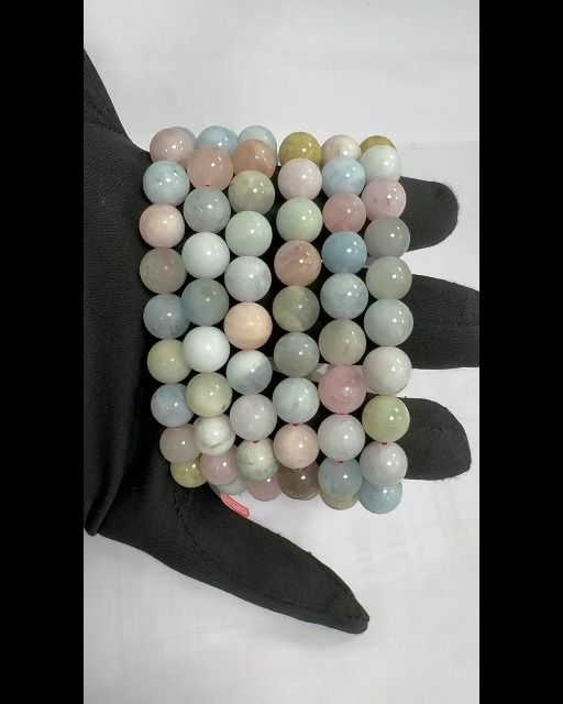 Bransoletka Beryls A koraliki 10mm