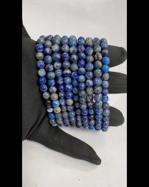 Bransoletka z koralików Lapis Lazuli AB 5-6mm