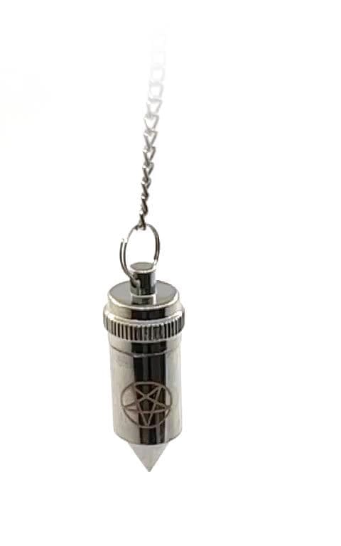 Wahadło Bullet Pentagram z czarnego metalu ze zbiornikiem
